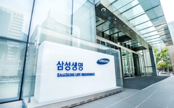 삼성생명 서초사옥에서 코로나19 확진자가 발생했다. 사진은 삼성생명 서초사옥./사진=삼성생명 