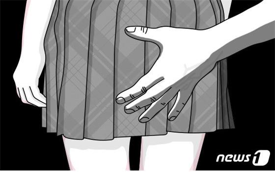 초등학생 친딸을 성추행한 30대 남성이 1심에서 실형을 선고 받았다./사진=뉴스1 