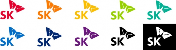 SK 행복날개 색상 10가지 색상/사진=SK그룹
