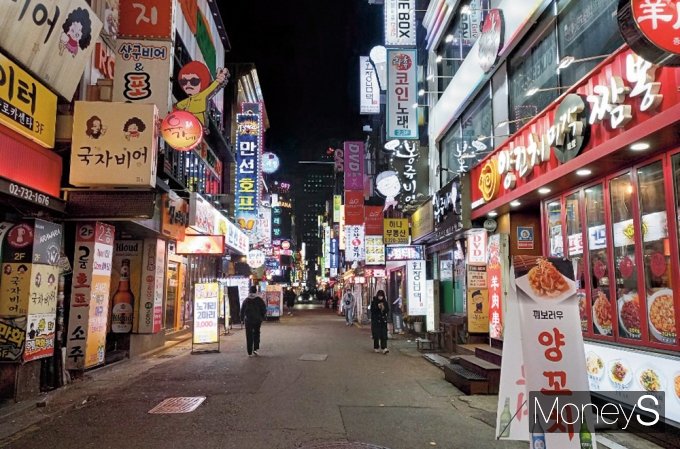 지난 1일 서울 종각 젊음의 거리가 한산한 모습. /사진=머니S