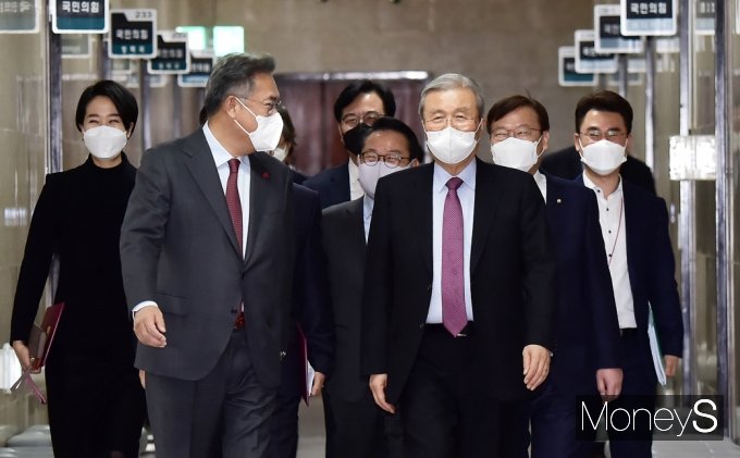 [머니S포토] '4.7 재보궐' 공천 준비 돌입한 국민의힘