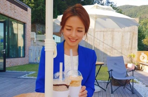방송인 다니엘 린데만이 김연진 아나운서와 소개팅을 가졌다. /사진=김연진 아나운서 인스타그램