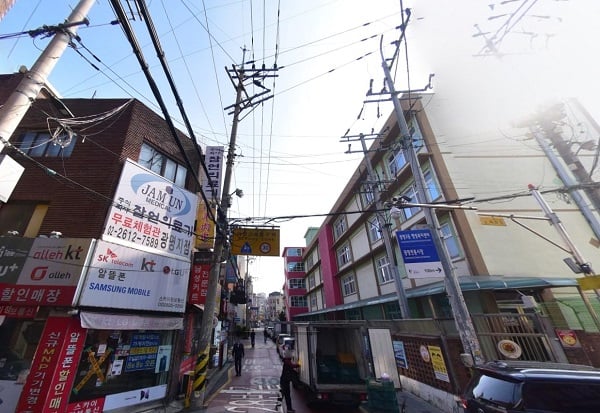 광명초등학교앞 광이로. / 사진제공=광명시