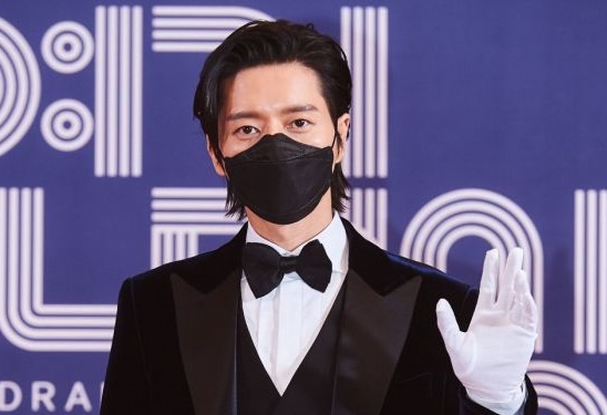 '2020 mbc 연기대상'의 주인공은 배우 박해진이었다. /사진=MBC 제공