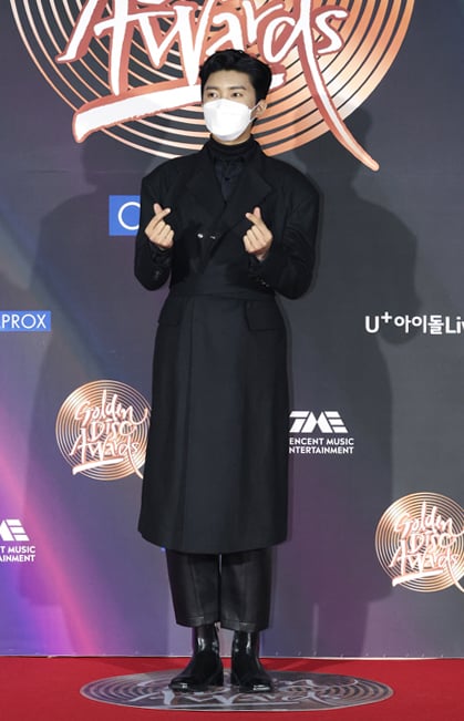 가수 임영웅이 2020 골든디스크 어워즈에서 베스트 트로트상을 수상했다. /사진=골든디스크어워즈사무국