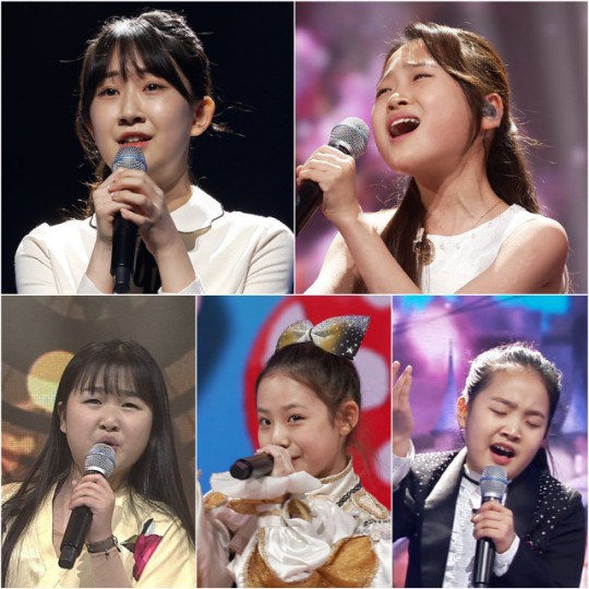 '미스트롯2' 전유진-김다현-김태연-김수빈-임서원이 본선 2라운드 '1대 1 데스매치'를 통해 어제의 절친이 오늘의 적이 되어 맞붙는 '피 튀기는 맞대결'을 벌이며 손에 땀을 쥐는 긴장감을 선사한다. /사진=TV조선 제공