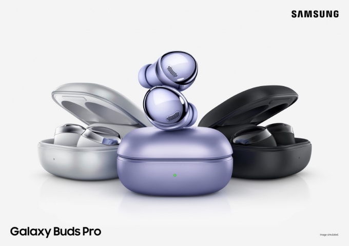 삼성전자가 '갤럭시 버즈 프로(Galaxy Buds Pro)'를 삼성 갤럭시 언팩 2021에서 공개하고 15일 국내에 출시한다. /사진제공=삼성전자
