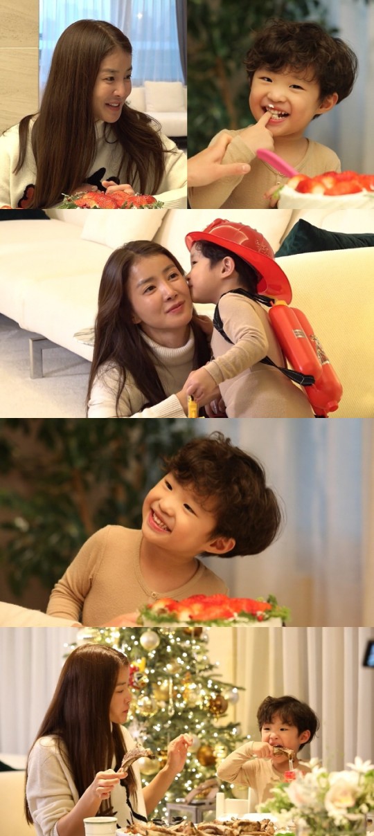 배우 이시영이 아들을 최초 공개한다./사진=전지적참견시점 제공