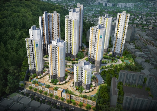 연산포레 서희스타힐스는 지하 3층~지상 24층, 총 9개 동, 전용면적 75, 84㎡ 612세대 규모로 상반기 내 분양 예정이다. /사진제공=서희건설