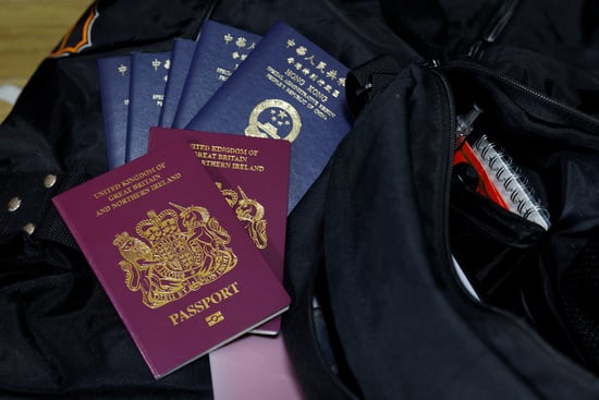 영국 정부가 영국해외시민(British National Overseas·BNO) 여권을 소지한 홍콩인을 대상으로 비자 발급 신청을 받기 시작했다./사진=로이터