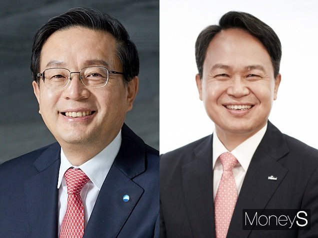 손태승 우리금융지주 회장, 진옥동 신한은행장/사진=각 은행