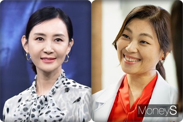 배우 채시라(왼쪽)와 채국희는 친자매다. /사진=임한별 기자, JTBC 제공