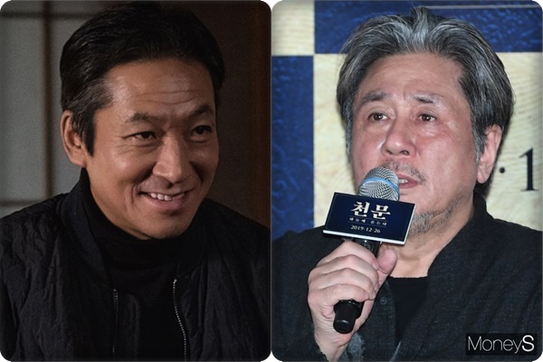 배우 최광일(왼쪽), 최민식도 친형제다. /사진=OCN 제공, 장동규 기자
