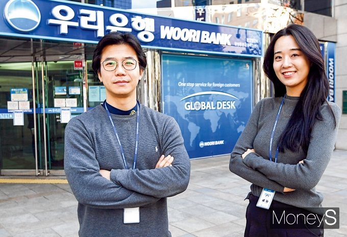 (왼쪽부터) 최원서 브랜드전략팀 차장, 김가현 브랜드전략팀 계장/사진=장동규 기자