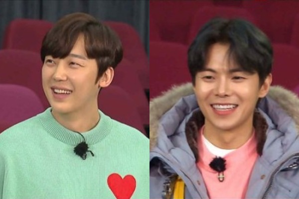 윤종훈과 박은석이 동갑내기 케미를 뽐냈다. /사진=sbs 제공