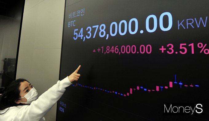 [머니S포토] '비트코인 급상승'