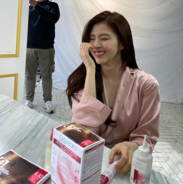 배우 한소희의 무보정 영상이 눈길을 끈다./사진=한소희 인스타그램