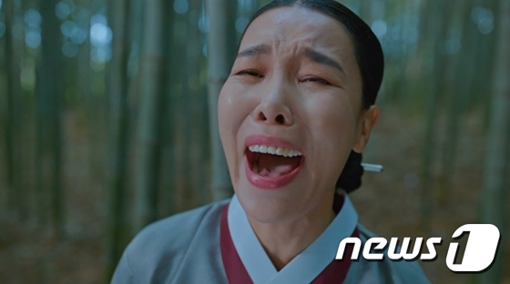 차청화는 '철인왕후'에서 혼자 나왔던 신(scene) 중에서 대나무 숲 장면이 가장 기억에 남는다고 했다. © 뉴스1