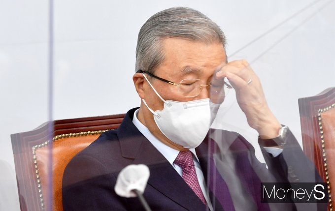 [머니S포토] 김종인 
