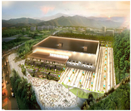한국수영진흥센터 조감도/사진=광주광역시