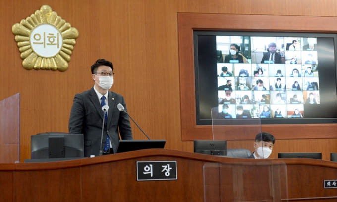 오산시의회(의장 장인수)는 8일 제257회 임시회 제1차 본회의를 시작으로 5일간의 의정활동에 들어갔다. / 사진제공=오산시의회