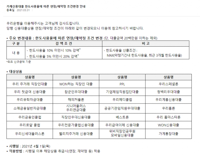 표=우리은행