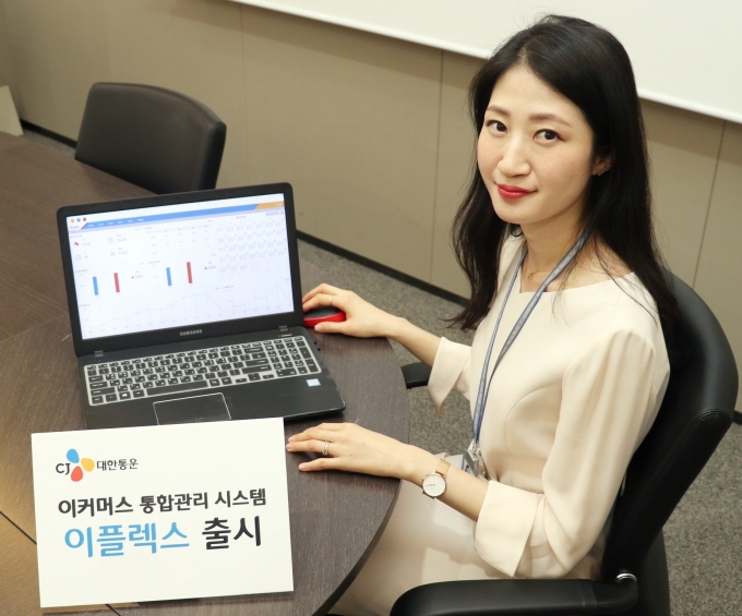 CJ대한통운은 온라인 쇼핑몰 사업 전 과정을 통합관리할 수 있는 시스템 이플렉스(eFLEXs)를 운영한다./사진=CJ대한통운