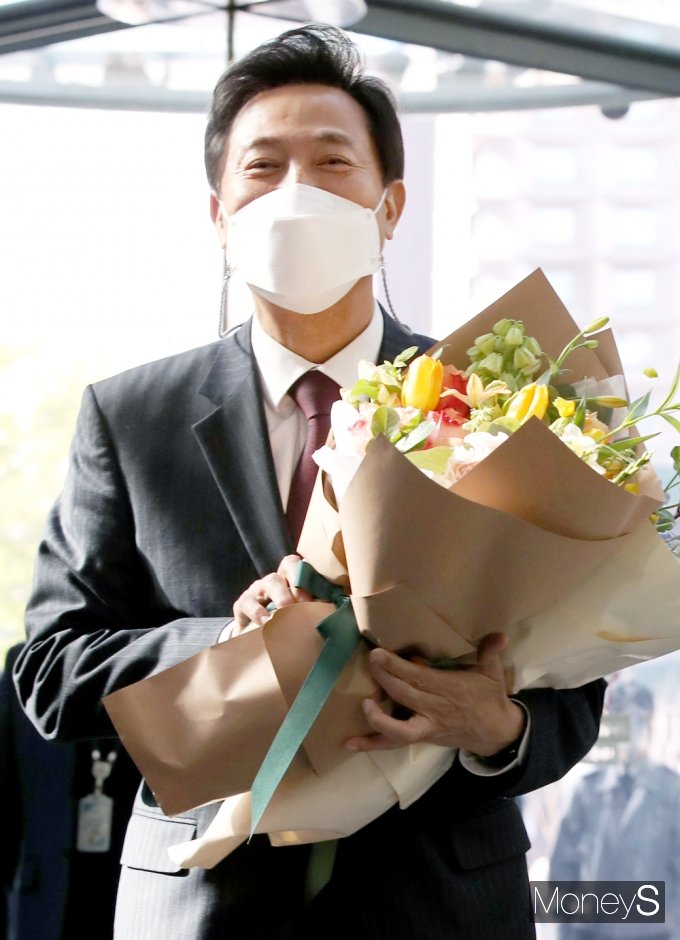 [머니S포토] 제38대 서울시장 '오세훈' 1년 3개월간 임기 시작