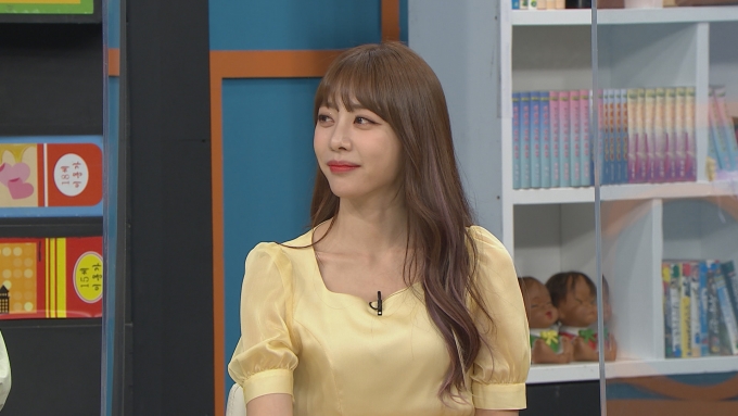 걸그룹 브레이브걸스 은지가 한예슬 닮은꼴로 눈길을 끌었다. /사진='비디오스타' 제공