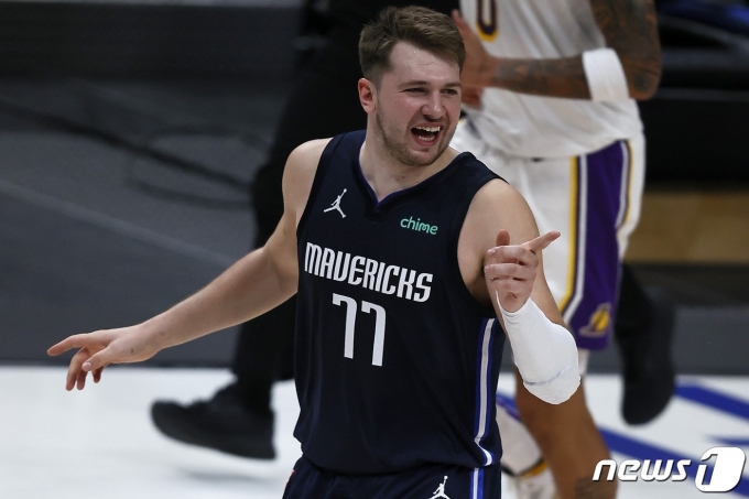 미국프로농구(NBA) 댈러스 매버릭스의 루카 돈치치. © AFP=뉴스1
