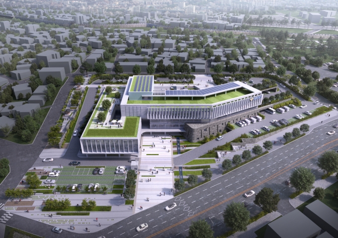 오는 2023년 개서 예정인 수원팔달경찰서 조감도. / 사진제공=수원시