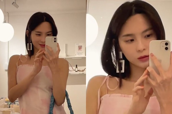 개코 부인 김수미씨의 외모에 시선이 집중된다. /사진=김수미 인스타그램