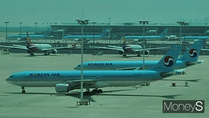 인천국제공항 주기장 모습./사진=지용준 기자