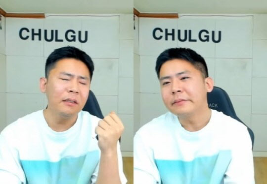BJ철구가 아내 외질혜의 외도를 이유로 이혼을 선언한 가운데 불륜 상대 의혹을 받고 있는 BJ지윤호가 입장을 밝혔다. /사진=아프리카TV 캡처