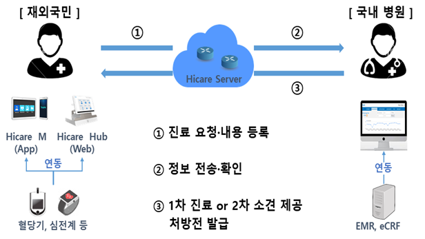 신종 코로나바이러스 감염증(코로나19) 여파로 '재외국민 비대면진료'가 활성화되고 있다./출처=산업통상자원부