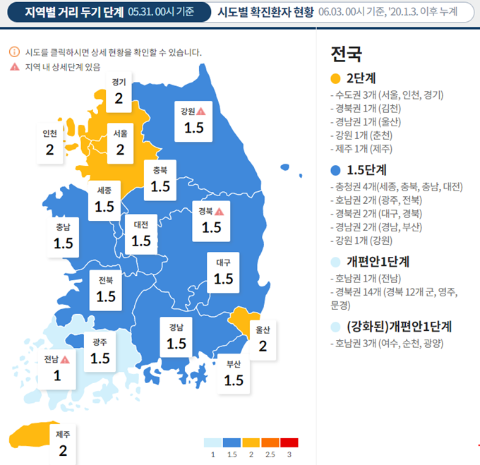 최근 일주일 동안 하루 평균 국내 발생 확진자는 3일 0시 기준 532.3명이다. /인포그래픽=질병관리청