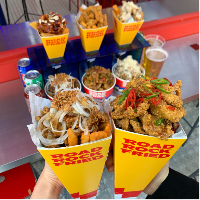 로드락후라이드 메뉴 (리치푸드 제공)