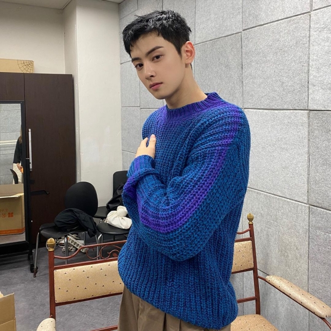 /사진=차은우 인스타그램