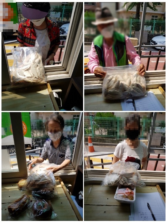 소곱창 외식 프랜차이즈 브랜드인 '군자대한곱창'이 복지 사각지대 놓인분들에게 끼니를 나누는 사업을 지원했다.(대한푸드 제공)