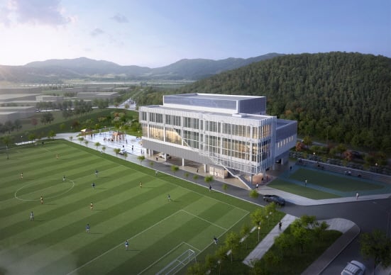 빛그린산단 개방형체육관 조감도./사진=광주광역시