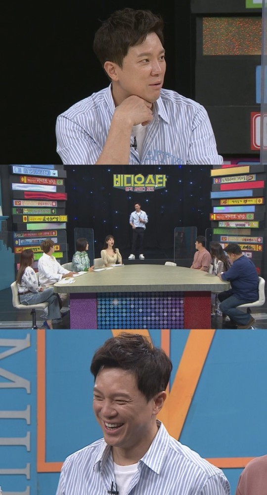 15일 방송되는 MBC 에브리원 '비디오스타'의 최근 녹화에서 정성화가 공연도중 아찔했던 일화를 공개해 웃음을 자아냈다. /사진=비디오스타 제공
