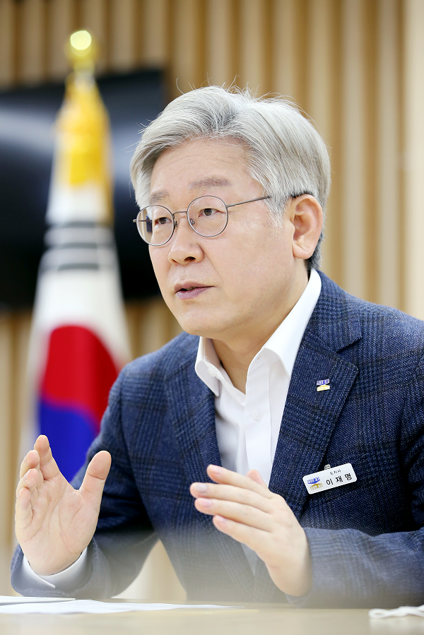 이재명 경기도지사. / 사진제공=경기도