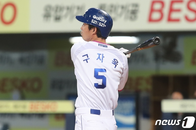 구자욱이 KBO리그 역대 33번째 7년 연속 10홈런을 기록했다. 2021.6.22/뉴스1 © News1 공정식 기자