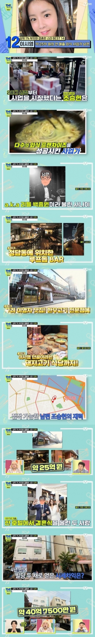 이시영 남편의 재력이 화제가 되고 있다. /사진=Mnet 방송캡처