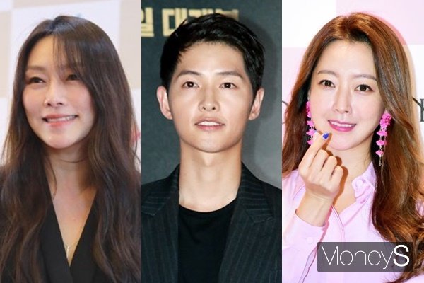 뮤지컬계와 방송계도 빨간 불이 켜졌다. 사진은 (왼쪽부터) 배우 차지연·송중기·김희선. /사진=장동규 기자, 임한별 기자