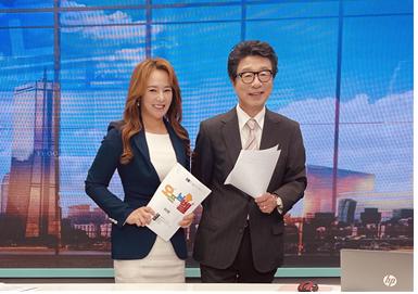 김기성·장엘리의 ‘오프닝벨’이 방영 100회를 맞아 새롭게 개편된다. /사진제공=오프닝벨