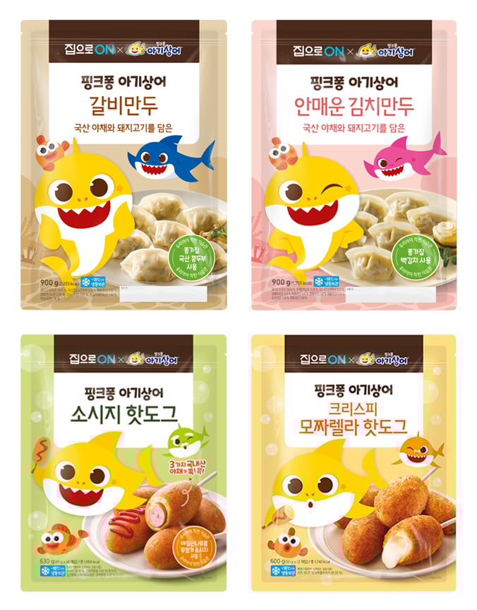대상㈜ 집으로ON, 종가집 백김치·국산콩두부 등 국내산 원료를 '어린이 간식4종' 선봬