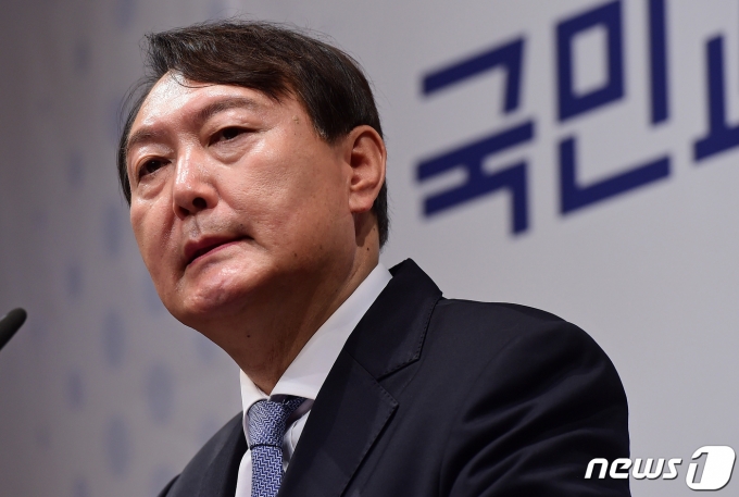 윤석열 전 검찰총장. 2021.6.29/뉴스1 © News1 구윤성 기자