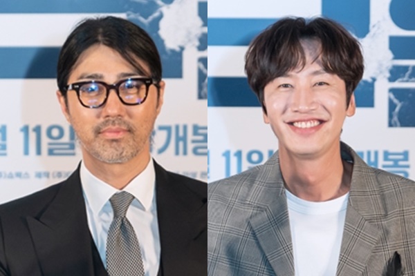 배우 차승원(왼쪽)과 이광수가 '아침마당'에 출연한다. /사진='쇼박스' 제공