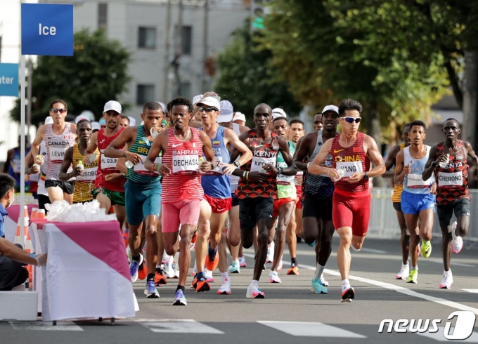 남자 마라톤 © AFP=뉴스1 © News1 조재현 기자